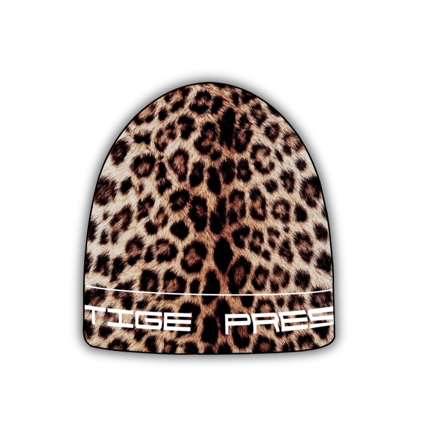 SKULL CAP LEOPARD